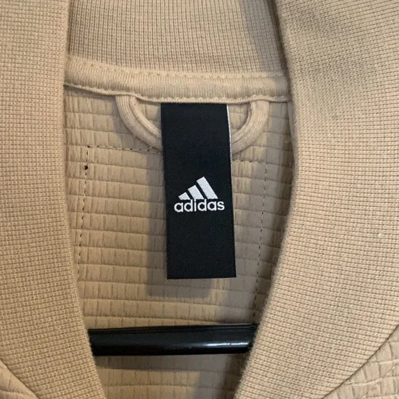 adidas Tan Bomber Jacket - Picture 2 of 5